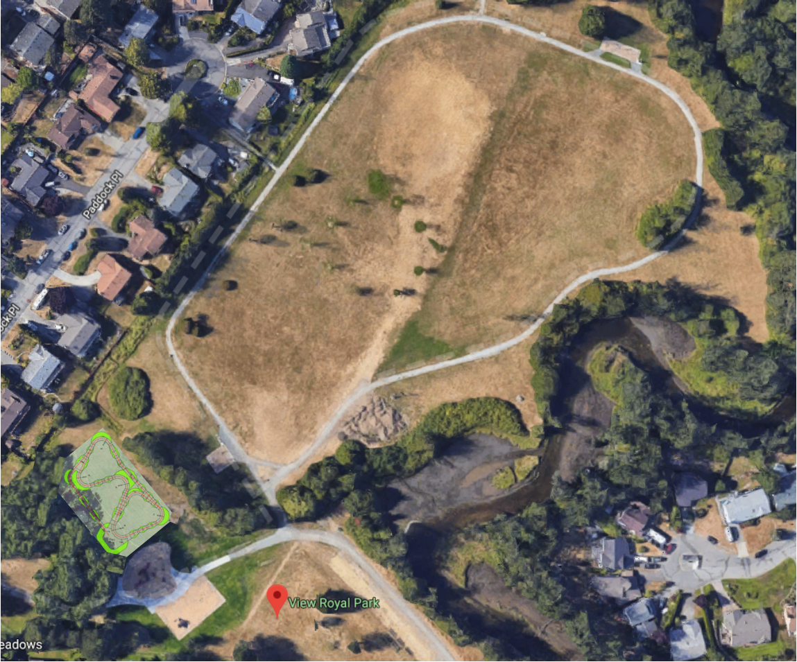 View Royal Bike Track In View Royal Park View Royal Bike Track In View Royal Park